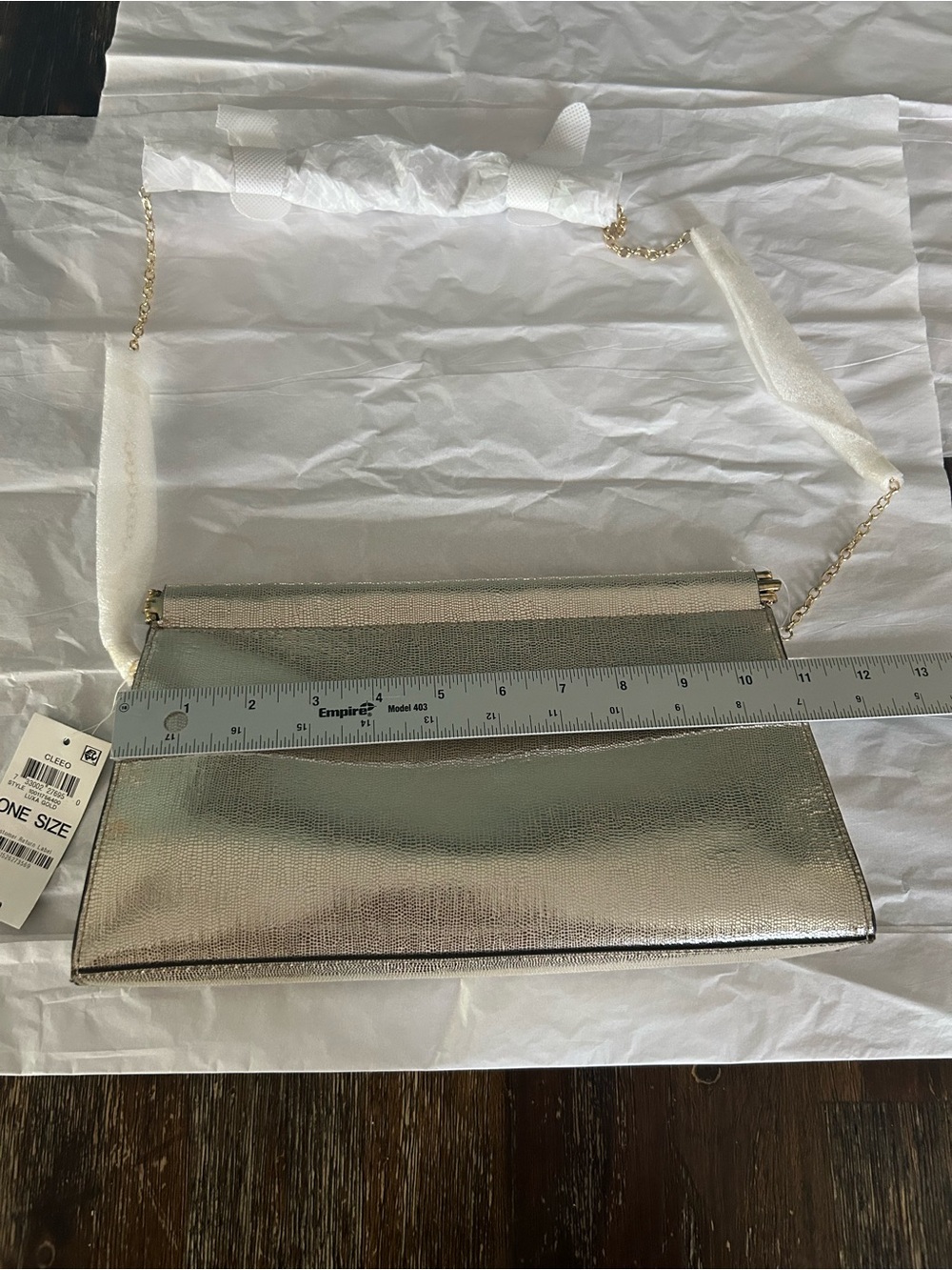 INC International Concepts clutch gold - Picture 5 of 5